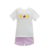 Lavender Gingham Spirit Short Set