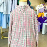 Mineral/Elm Green LS Dress Shirt