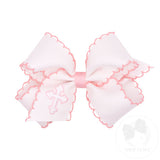 Medium Pink Cross Bow