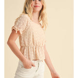 Poppi Peplum Top