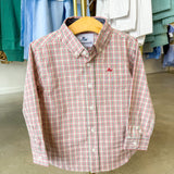Mineral/Elm Green LS Dress Shirt