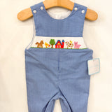 Farm Boy's - Blue Gingham Jon Jon