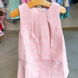 Amelia Pink Tweed Dress