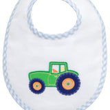 Tractor Applique Basic Bib