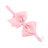 Extra Small Light Pink Bow On Band