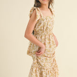 Juliette Waist Midi Dress