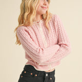 Ella Pink Cardigan
