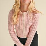 Ella Pink Cardigan
