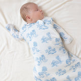 Farm Toile Blue Sleep Bag