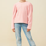 Margo Pink Striped LS