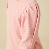 Margo Pink Striped LS