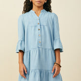 Sadie Washed Denim Dress