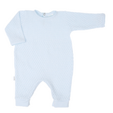 Paty Knit Romper with Pima Binding (Long Sleeve