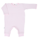 Paty Knit Romper with Pima Binding (Long Sleeve)