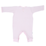 Paty Knit Romper with Pima Binding (Long Sleeve)