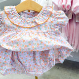Claire Oranges & Mint Flowers Set