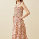 Penelope Floral Smocked Dress