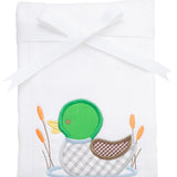 Mallard Applique Burp