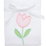 Tulip Applique Burp