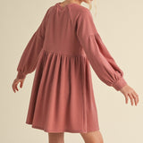 Maggie Mauve Dress