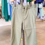 Straight Dress Pants - Green