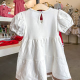 Football Bow Layered Dress