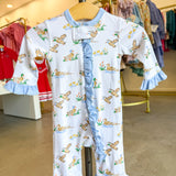 Girls Duck Footless Onesie