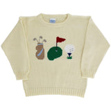 Golf Ivory Crewneck Sweater