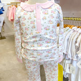 Girls Pumpkin Two Pcs Loungewear