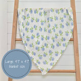 You Had Me At Hydrangea Baby Swaddle