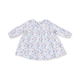 Country Girl Floral LS Peter Pan Collar Dress + Bloomers