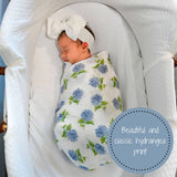 You Had Me At Hydrangea Baby Swaddle