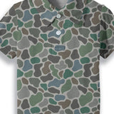 Pebble Camo - Polo Shirt