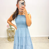 Isabella Denim Mini Dress