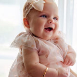 Add-A-Bow Ruffle Elastic Neutral