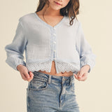 Bella Blue Top