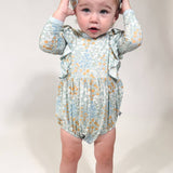 Blue Meadow- LS Flutter Bubble