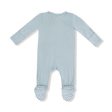 2 Way Zipper Footie - Jadeite