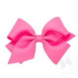 Small Classic Bow Hot Pink