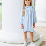 Catherine Dress- Light Blue Gingham