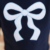 Blue Blooms Ruffle Sweatshirt Set