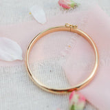 Gold Classic Bangle Small