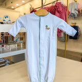 Mini Mallard Embroidered Blue Converter