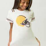 Purple & yellow Helmet Shirt