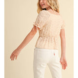 Poppi Peplum Top