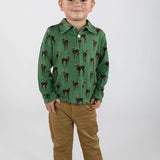 Deer- LS Polo Shirt