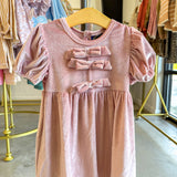 Chelsea Blush Bow Dress