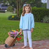 Abigail Light Blue Pants Set