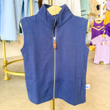 Knit Vest- Navy