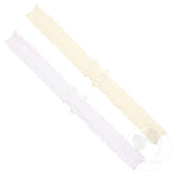 Add-A-Bow Ruffle Elastic Neutral